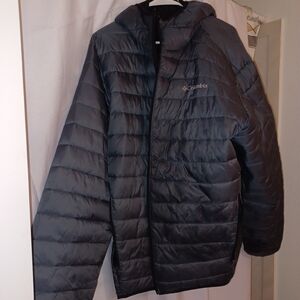 Columbia Men's Charcoal Puffer Jacket